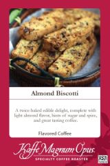 Almond Biscotti Decaf Flavored Coffee